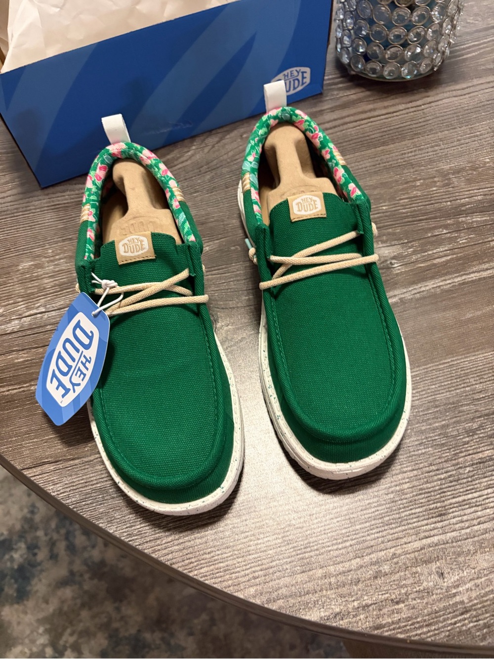 Hey Dudes mens size 8 Wally funk azela brand new in box never worn make an offer